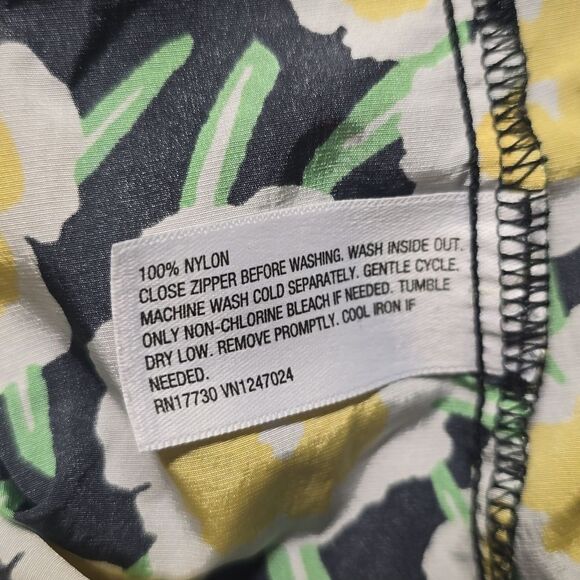 Diane von Furstenberg x Target Nylon Packable Poppy Short-Sleeve Hooded Vest S - Picture 7 of 11